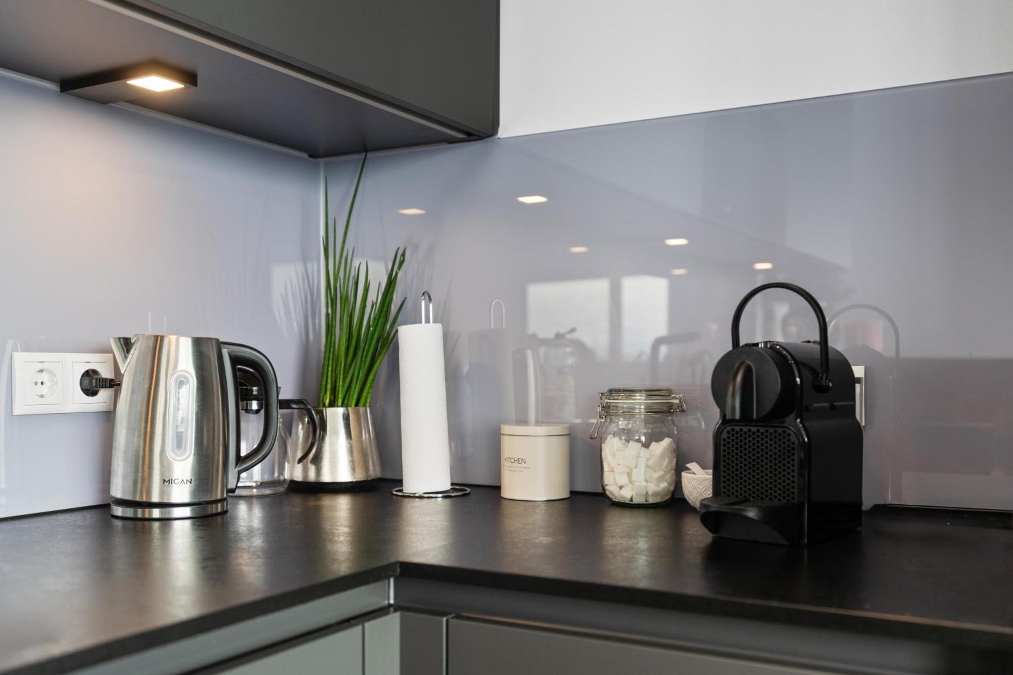 Anytime - Penthouse Mit Terrasse Und Bergsicht Apartment Friedrichshafen Bagian luar foto