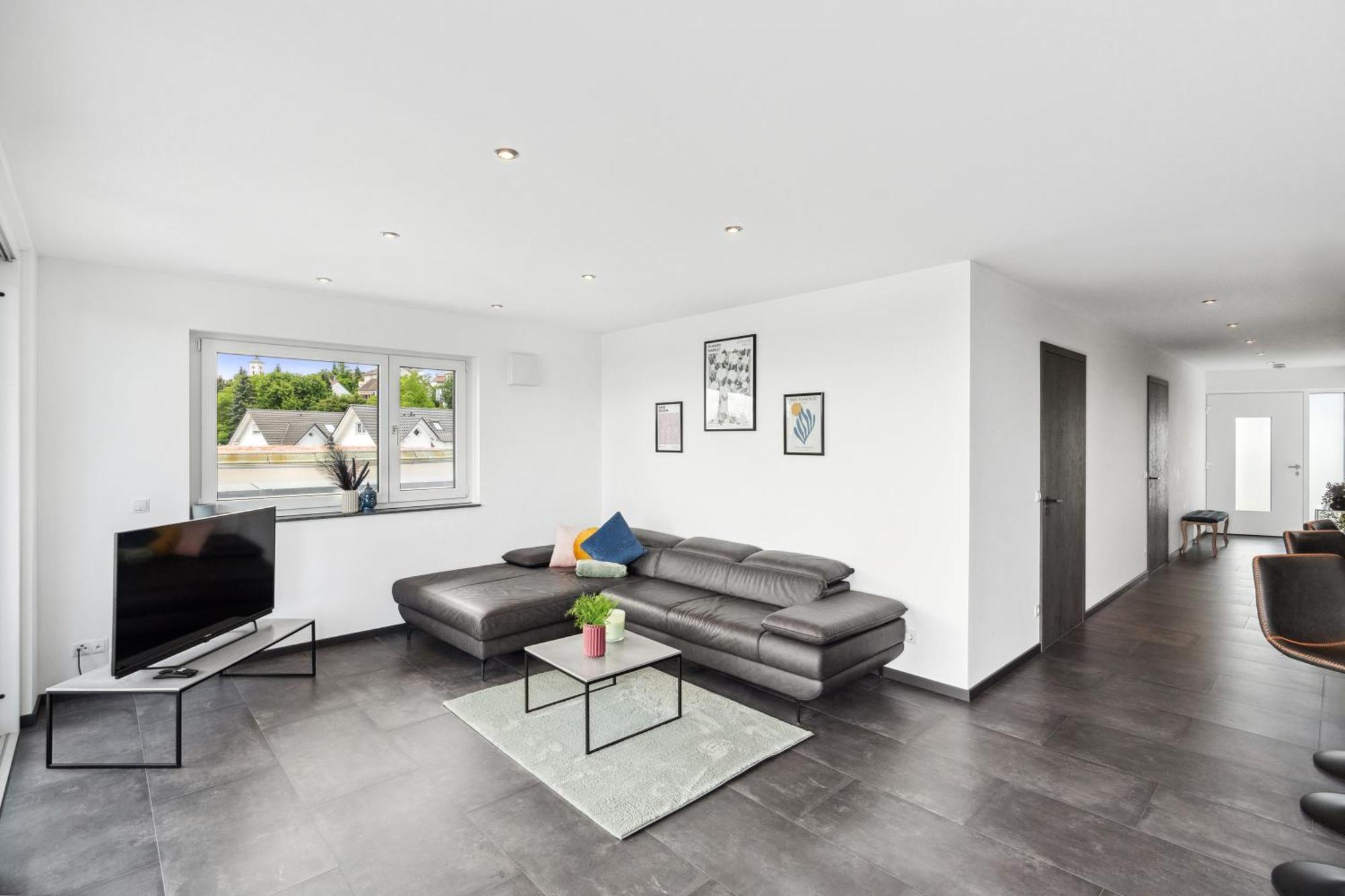 Anytime - Penthouse Mit Terrasse Und Bergsicht Apartment Friedrichshafen Bagian luar foto